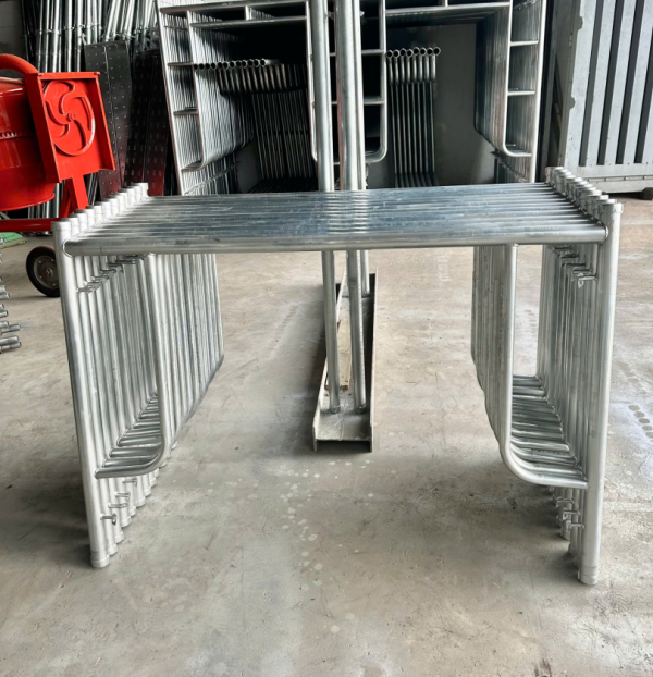 Giàn Giáo Khung 0.9m Ống Thép Mạ Kẽm - Dày 1.6ly