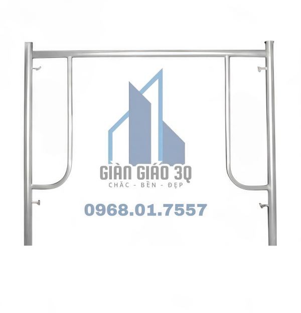 Giàn Giáo Khung 0.9m Ống Thép Mạ Kẽm - Dày 1.6ly