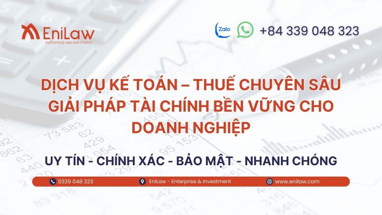 Dich Vu Ke Toan – Thue Tai EniLaw 1